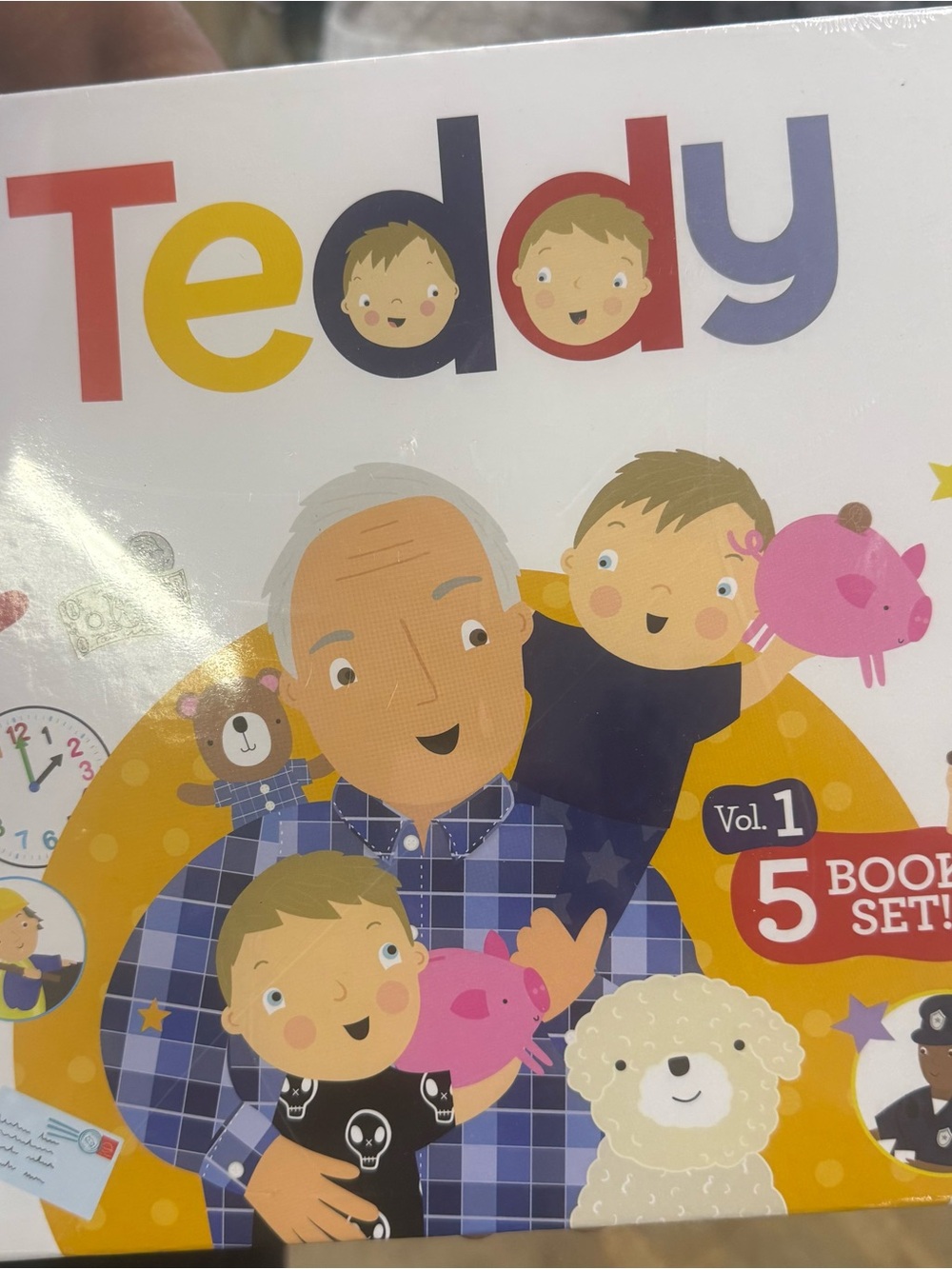 Kids Book Set Vol. 1 - Colorful Multi (5 Book Set)
